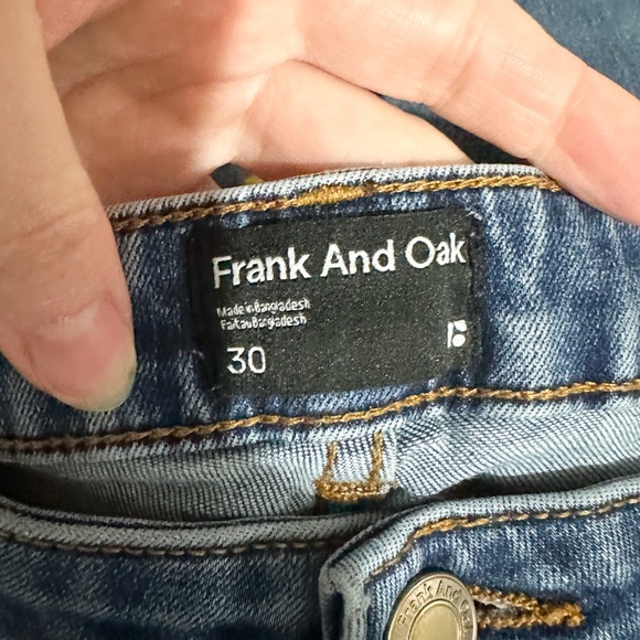 FRANK AND OAK Debbie High Rise Skinny Fit Jeans - Picture 12 of 16